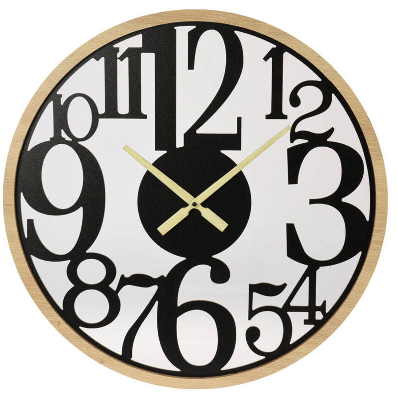 Zegar ścienny, MDF, Ø 60 cm