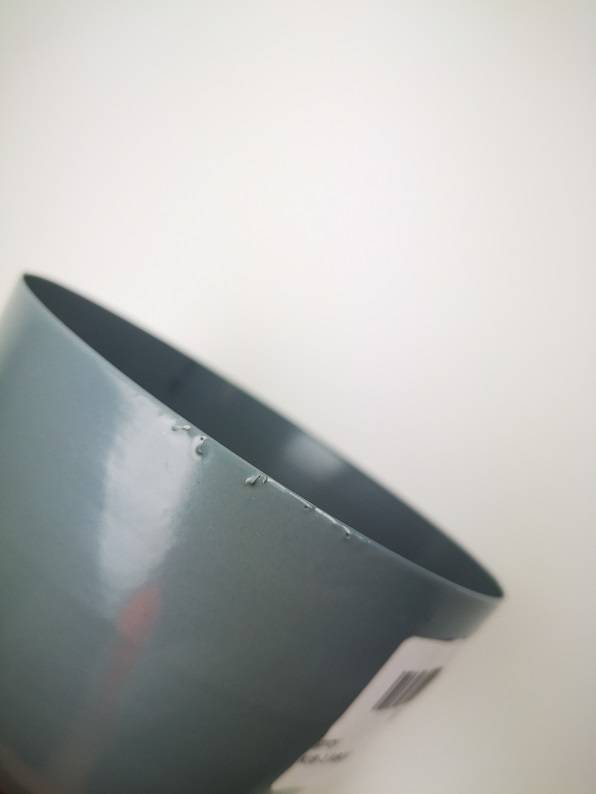OUTLET Metalowa osłonka na doniczkę na stojaku, Ø 14 cm