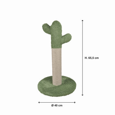 Drapak dla kota w kształcie kaktusa