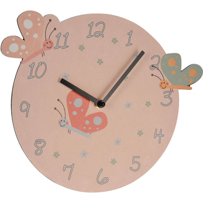 Zegar dla dzieci, ścienny, motyw zwierzątek, Ø 26 cm 