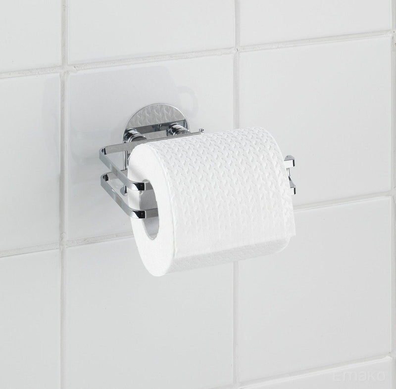 Uchwyt na papier toaletowy Turbo-Loc - stal nierdzewna, WENKO