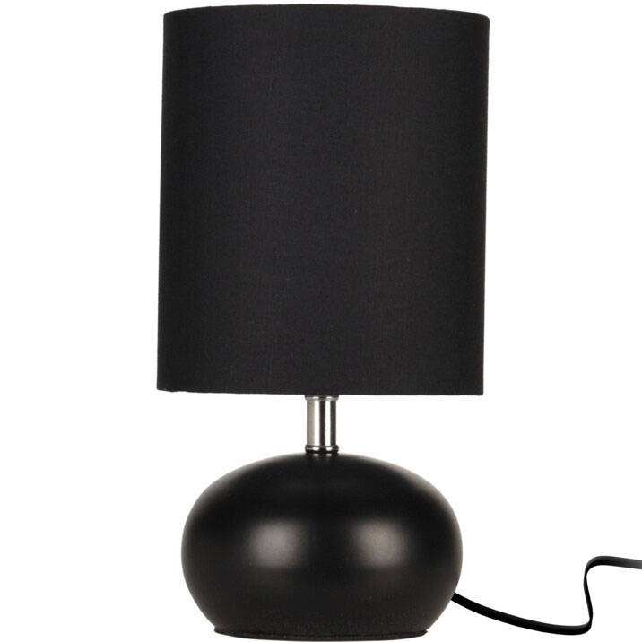 Lampa stołowa glamour, wys. 24 cm