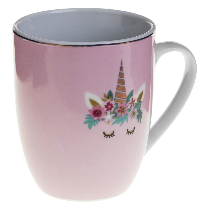 OUTLET Kubek z zaparzaczem, porcelana, 360 ml