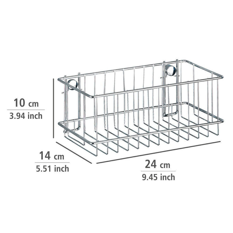 Uniwersalna półka łazienkowa CLASSIC - stal chromowana, WENKO