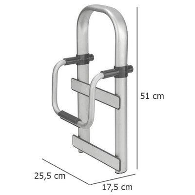 OUTLET Drabinka do wanny SECURA PREMIUM aluminium