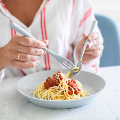 Zestaw sztućców do spaghetti, 2 elementy, KOZIOL