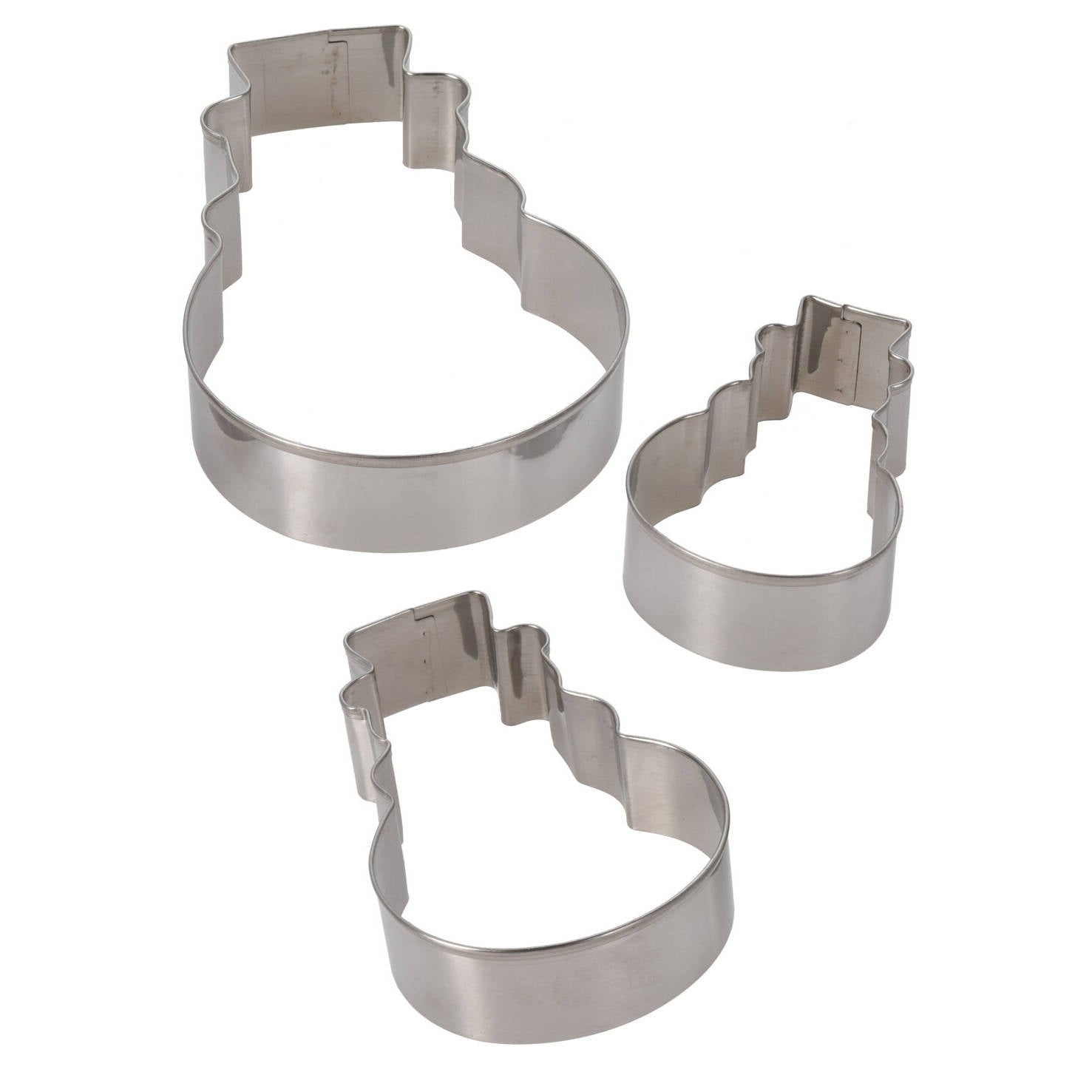 Wykrawaczki do ciastek, motyw świąteczny, 3 sztuki