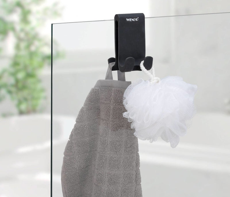 Podwójny silikonowy haczyk na kabinę prysznicową VERNA DUO, WENKO