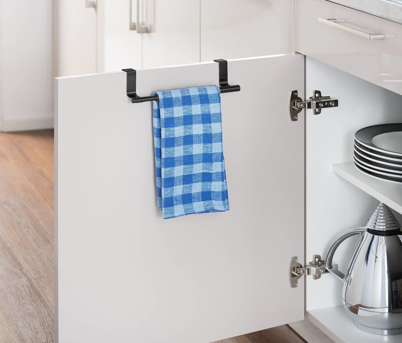 Wieszak na ręczniki regulowany, uchwyt do zawieszenia na drzwi szafki i szuflady, 36-60 cm, WENKO