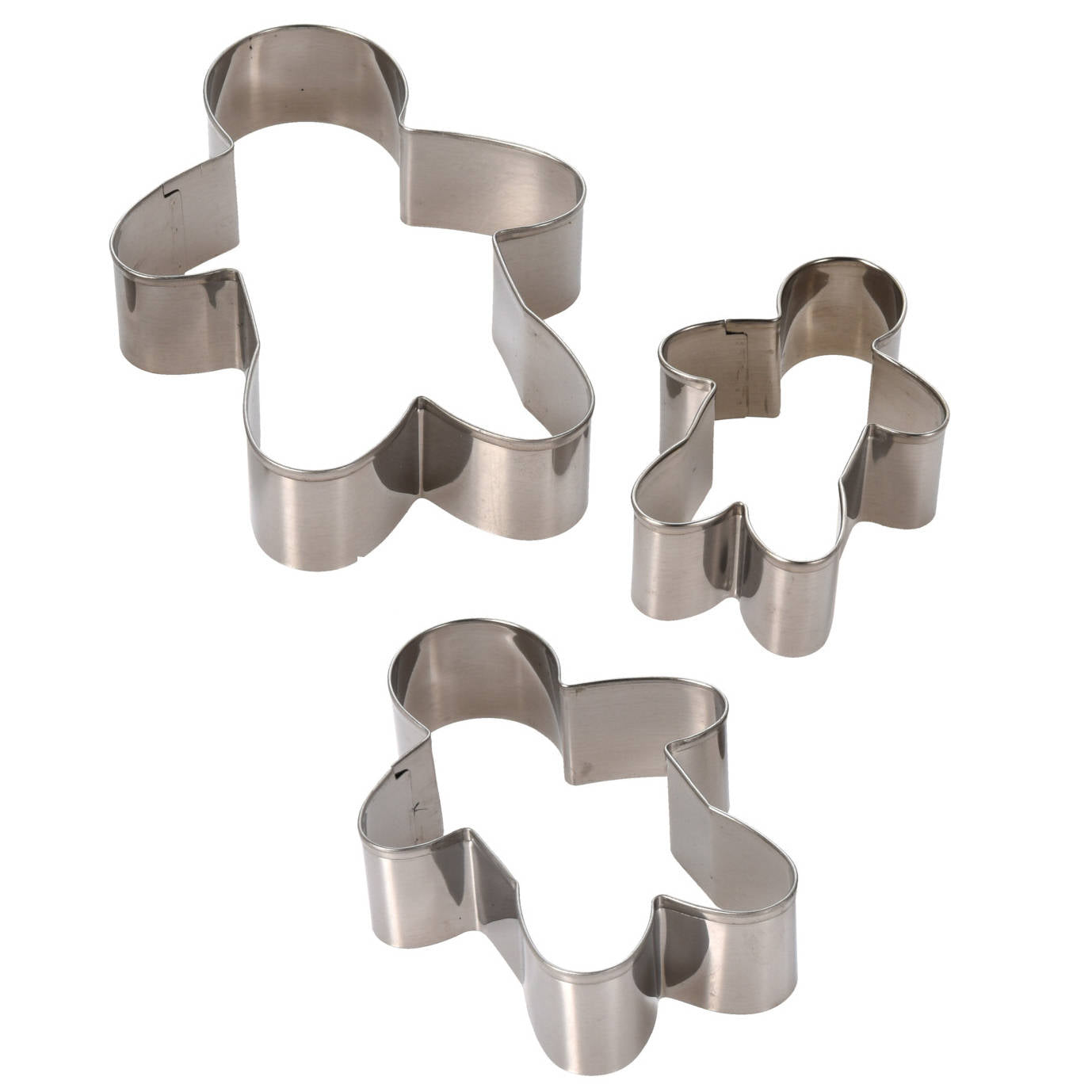 Wykrawaczki do ciastek, motyw świąteczny, 3 sztuki