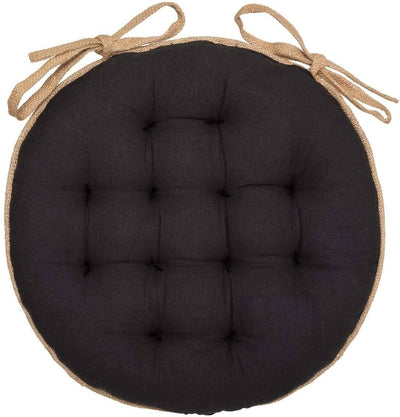 Poduszka na krzesło, Ø 38,5 cm, z ozdobnym nadrukiem