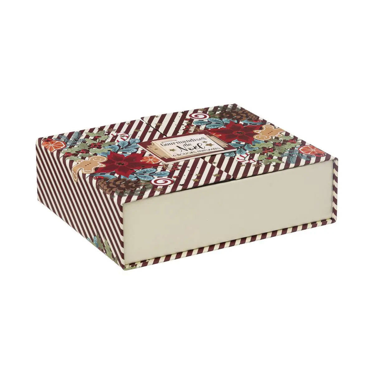 Zestaw świeczek zapachowych w ozdobnym pudełku, 6 szt.