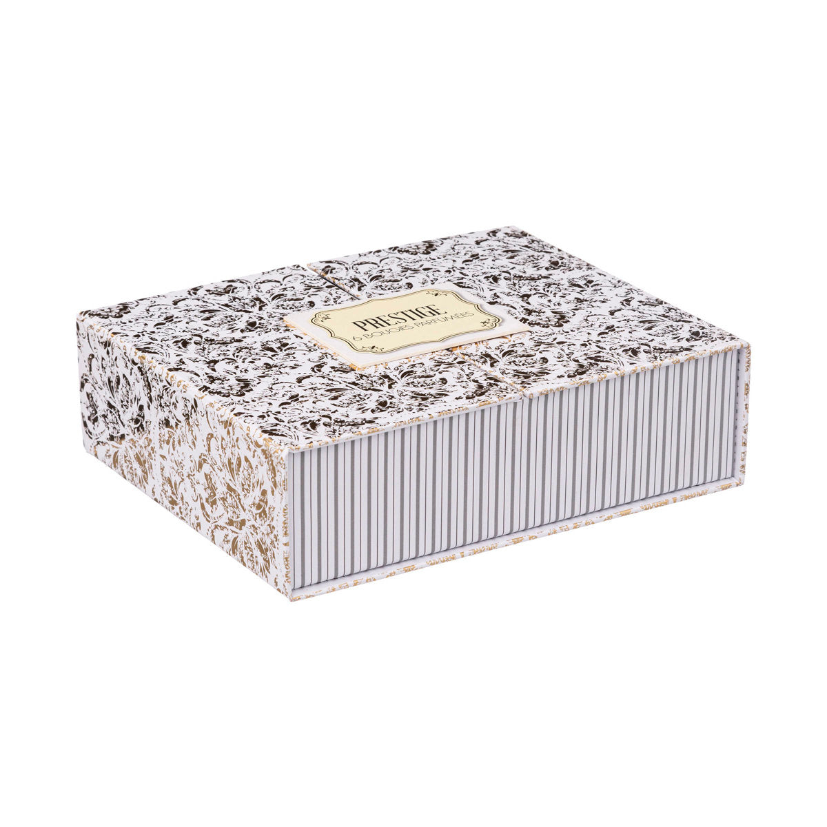 Zestaw świeczek zapachowych w ozdobnym pudełku, 6 szt.