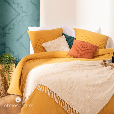OUTLET Narzuta na łóżko INCA, 130 x 180 cm, bawełna