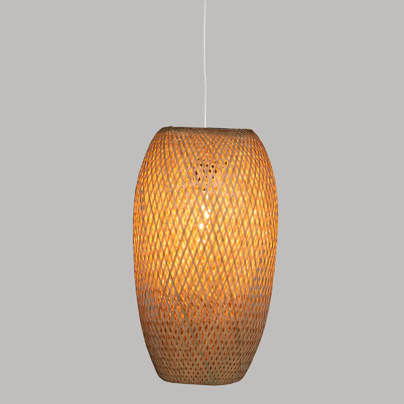 Lampa wisząca bambus JOYCE, Ø 25 cm