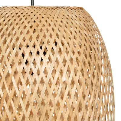 Lampa wisząca bambus JOYCE, Ø 25 cm