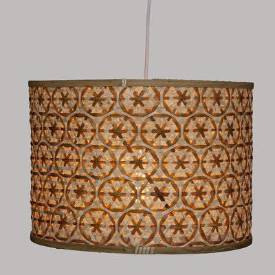 Bambusowa lampa wisząca HAZEL, Ø 37 cm
