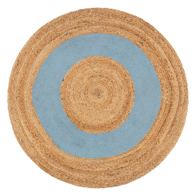 Okrągły dywanik jutowy, Ø 90 cm