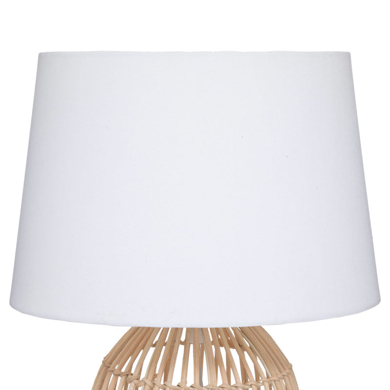 Lampa stołowa LUCIA, podstawa z plecionki, 48,5 cm