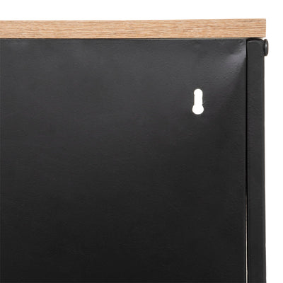 Dekoracyjna szafka z 3 półkami, 45 x 24 x 55 cm