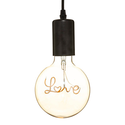 Żarówka dekoracyjna LOVE, LED, G125