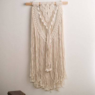 Makrama na ścianę Dream, 100% bawełna, 75 cm