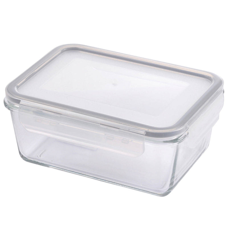 Szklany pojemnik na żywność, szczelnie zamykany, 0,35l