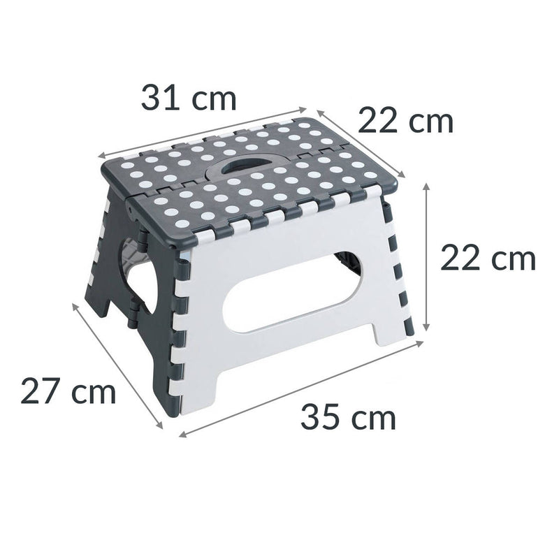 OUTLET Taboret składany antypoślizgowy SECURA, max. 150 kg