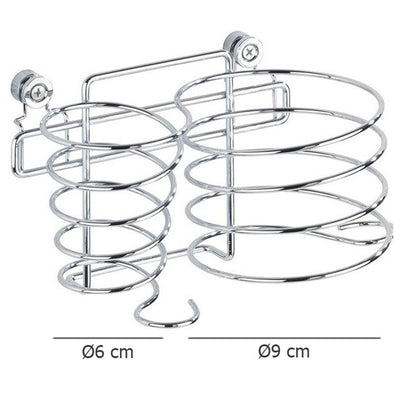 OUTLET Uchwyt CLASSIC na suszarkę do włosów i prostownicę, 2w1, WENKO