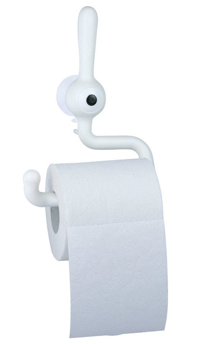 Uchwyt na papier toaletowy TOQ - kolor biały, KOZIOL
