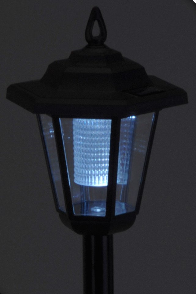 Latarnia solarna POST LIGHT, ogrodowa, LED