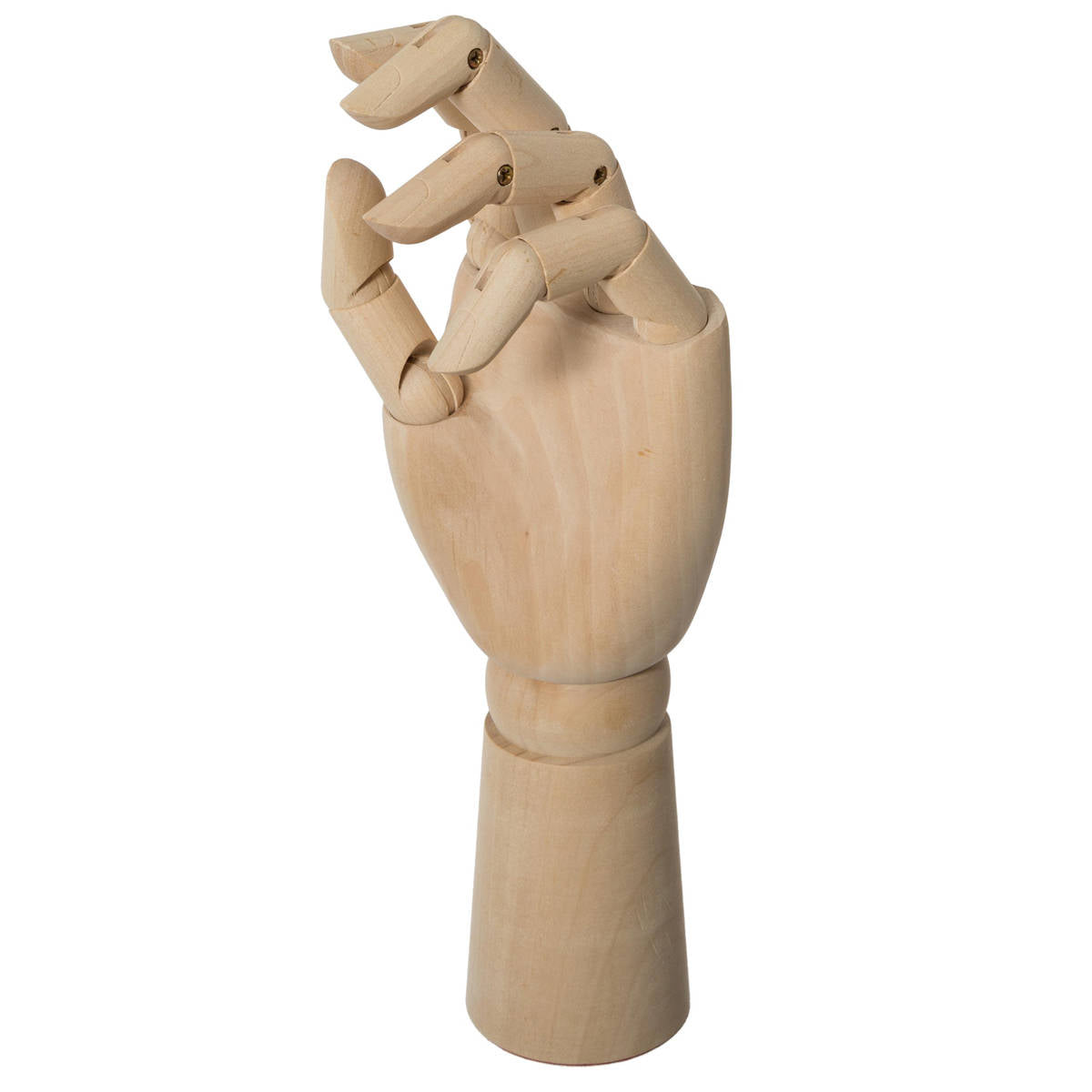 Model dłoni drewniany, 30 cm