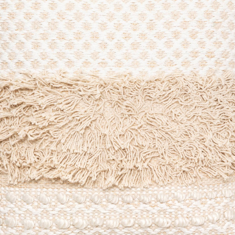Ozdobna poduszka Cot Sand, bawełniana, boho, 40 x 40 cm