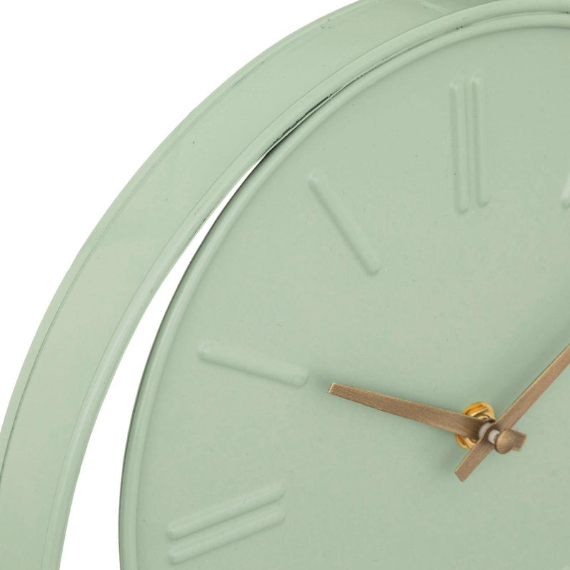 Zegar ścienny Rivi, metalowy, szałwiowy, Ø 28 cm