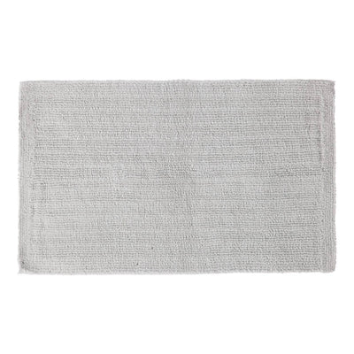 Dywanik łazienkowy, dwustronny, 100% bawełny, biały, 80 x 50 cm