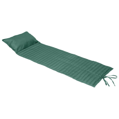 Poduszka na leżak ogrodowy Adiya, jednokolorowa, 180 x 60 cm