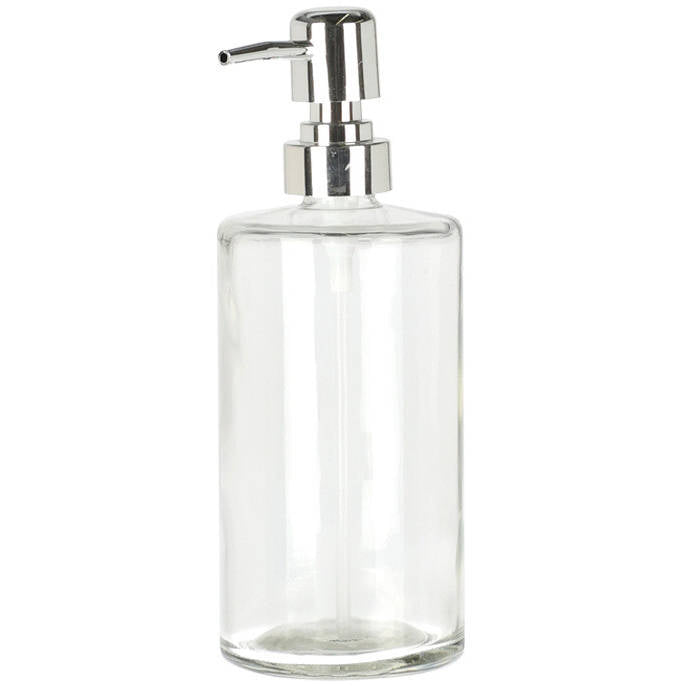 Dozownik do mydła, szklany pojemnik z dozownikiem, 400 ml