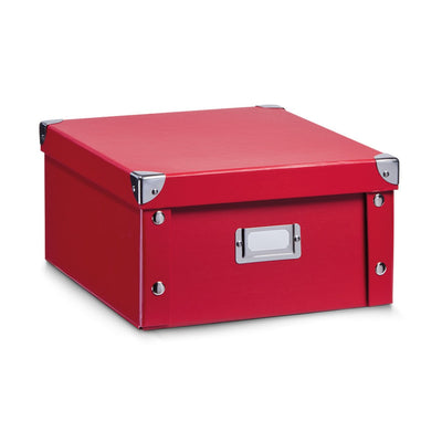 Pudełko do przechowywania, 31x26x14 cm, kolor czewony, ZELLER