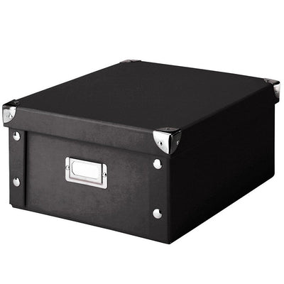 Pudełko do przechowywania, 31x26x14 cm, kolor czarny, ZELLER