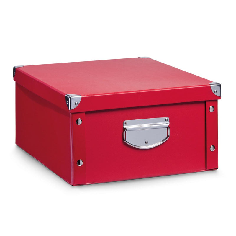 Pudełko do przechowywania, 40x33x17 cm, kolor czewony, ZELLER 