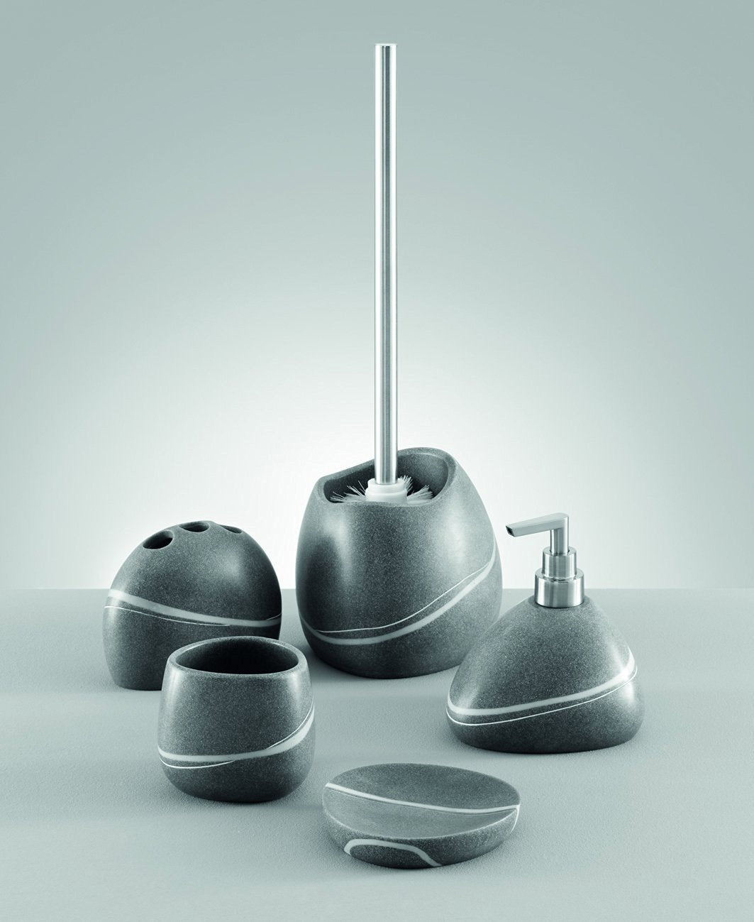 Mydelniczka POLY, kolor szary, ZELLER