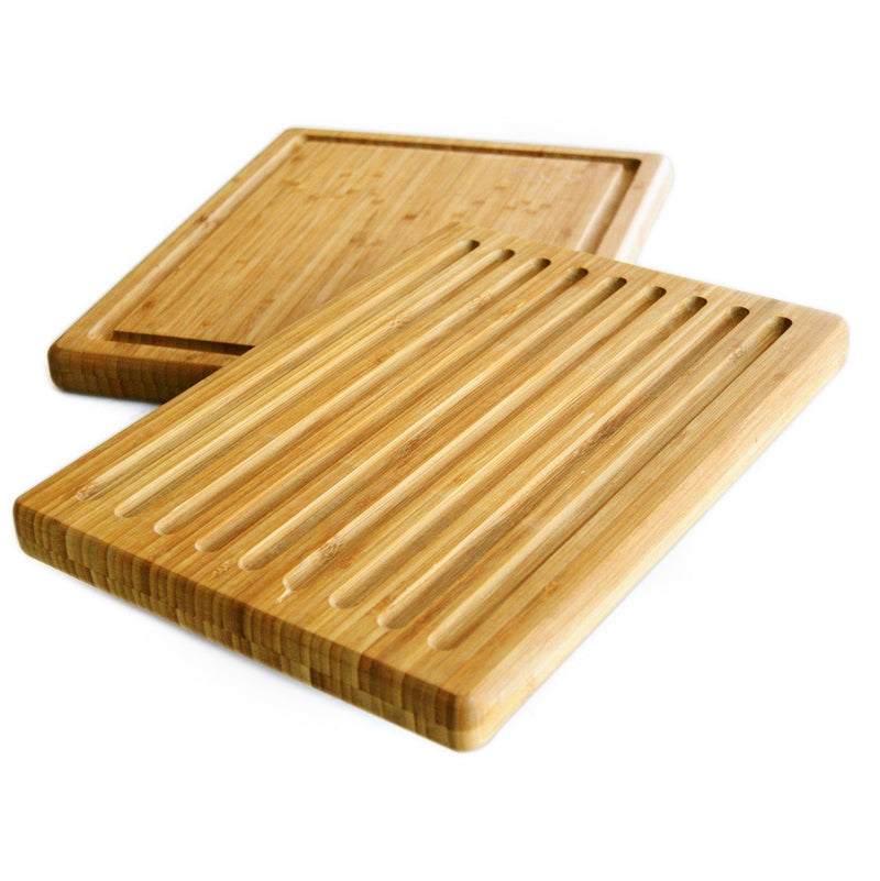 Dwustronna deska do krojenia, 39 x 30 cm, 100% bambus, ZELLER