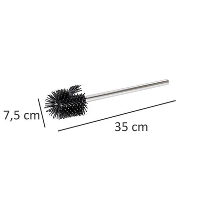 Samoczyszcząca, silikonowa szczotka do WC ⌀ 7,5 cm, WENKO
