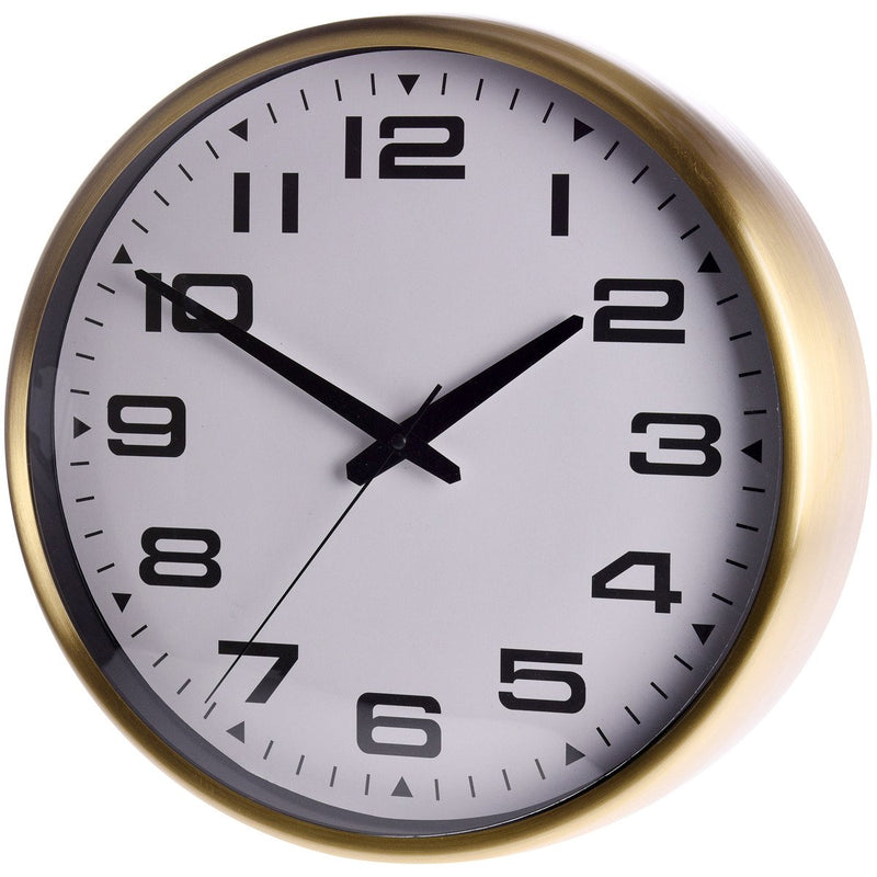 Klasyczny zegar ścienny, wskazówkowy, Ø 38 cm