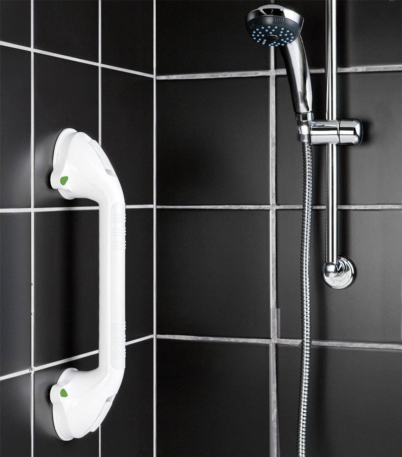 Uchwyt łazienkowy SECURA na przyssawki - poręcz do łazienki, 42 cm, WENKO